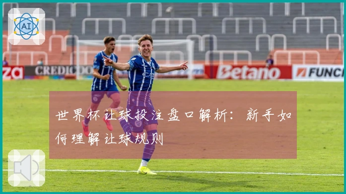 世界杯让球投注盘口解析：新手如何理解让球规则
